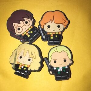 4 Harry Potter Shoe Charms